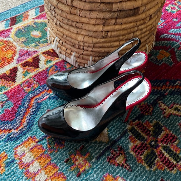 Bebe Slingback Heels - Picture 2 of 8